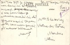 The Mount Gilds CPA the place Michel Bertrand (ass donkey mule) TOP