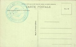 The Mount Gilds CPA the top of Puy SAncy (ass donkey mule)