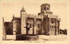 Royat - die Kirche - CPA
