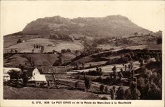 Puy Gros seen of the Road of the Mount Gilds in Bourboule - CPA