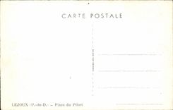 Lezoux - Place of the Pilori - CPA