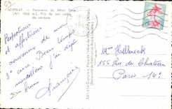 Mount Gilds - Panorama alt 1050 m Pris of its framework of greenery - CPA