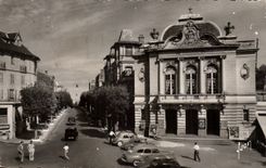 Chatelguyon - das Theater und das Baraduc auftrat - CPA
