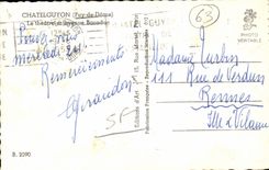 Chatelguyon - das Theater und das Baraduc auftrat - CPA