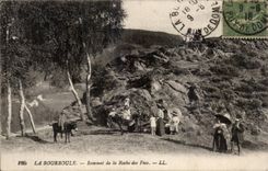 Bourboule - Summit of the Rock of the Fairies - CPA
