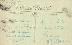 Bourboule - Summit of the Rock of the Fairies - CPA