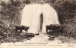 Surroundings of Bourboule and the Mount Gild Cascade of Verniere - - CPA