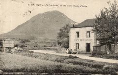 Puy de Dome - seen of the four Orcine Roads - Restoring Coffee - CPA
