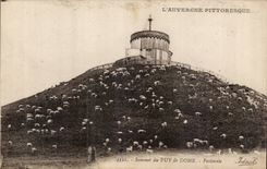 Puy de Dome - Auvergne - Summit - Pastoral - CPA