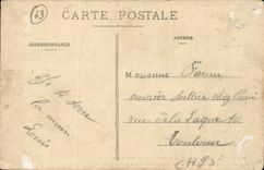 Royat les Bains - Eingang der roten Hohle - CPA