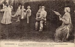 Clermont Ferrand - the Petrifying Fountain - CPA