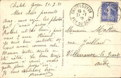 Chatelguyon - Anblick allgemein und das Martyrium - CPA