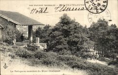 Chatelguyon - unsere thermischen Badekurorte - der Schutz an der Oberseite der Chalusset Einfassung - CPA