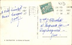 Chatelguyon - Chatel - Guyon - das Schloss von Tournoel - CPA -