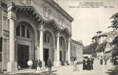 Chatelguyon - Chatel Guyon - hydropathische Einrichtung - Eingang der neuen thermischen Bader - CPA