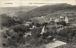 Chatelguyon - Chatel Guyon - Panorama in Richtung zum Tal ohne des Interesses - CPA