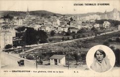 Chatelguyon CPA Ansicht-Mass der Station