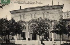 Chatelguyon CPA hydropathischer Einrichtung Eingang der neuen thermischen Bader