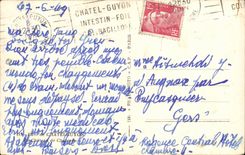 Chatelguyon CPA das Schloss von Chazeron