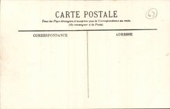 Bourboule CPA the Dordogne and the church