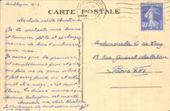 Bourboule - View and the funicular - CPA