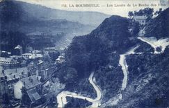 Bourboule - Laces of the Rock of the Fairies - CPA