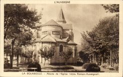 Bourboule - Apse of the Church - CPA