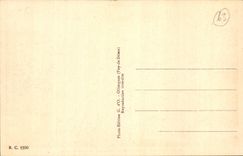 Bourboule - Quay of the Dordogne and Square Jaffre - CPA