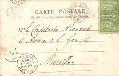 Bourboule - the Large Refreshment bar - CPA