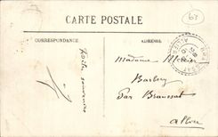 Bourboule - the Dordogne and the Church - CPA