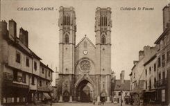 Chalon sur Saone CPA Cathedrale St Vincent