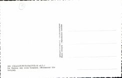 Chalon sur Saone CPA La maison des trois greniers