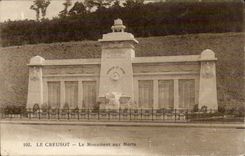 Creusot CPA the war memorial