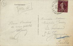 Creusot CPA the war memorial