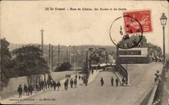 Creusot CPA Streets of Trawl-net of the Schools and the guide