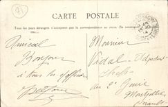 CPA Chalon sur Saone La gare