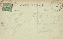 CPA Chauffailles Places town hall