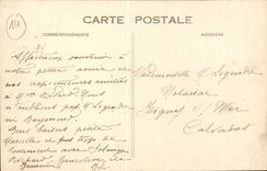 Honfleur CPA Crevettier et chaloup rentrant au port