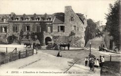 Divine on Sea CPA the fashionable country inn of William the Conqueror and the street of Lisieux