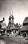 Honfleur CPA Le clocher Ste Catherine