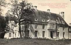 Gouvix CPA Surroundings of Bretteville on the Loire the castle of Outrelaize by the count de Chambors Count Heracle de Polignac