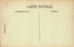 Cabourg CPA die Allee des Meeres