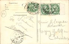 Lisieux - alte Frau bringt unter - Ort von hat Halle zum - von CPA mit Butter zu bestreichen