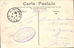 Lisieux - gesehen auf die Trommeln genommen von der Brucke des Stabes CPA