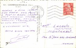 Ouistreham Riva Bleated - the Port - CPA