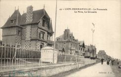 Hermanvile lion - the Walk - Neva - the Wind vane - CPA