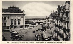 Trouville - the Queen of the Beaches - Restaurant of the Casino and Hotels CPA