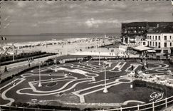 Trouville - Deauville - the Miniature golf and Beach CPA
