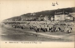 Trouville - View of Beach CPA