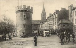 Caen - Ort des Fischgeschaftes und des Aufsatzes der Konig - CPA